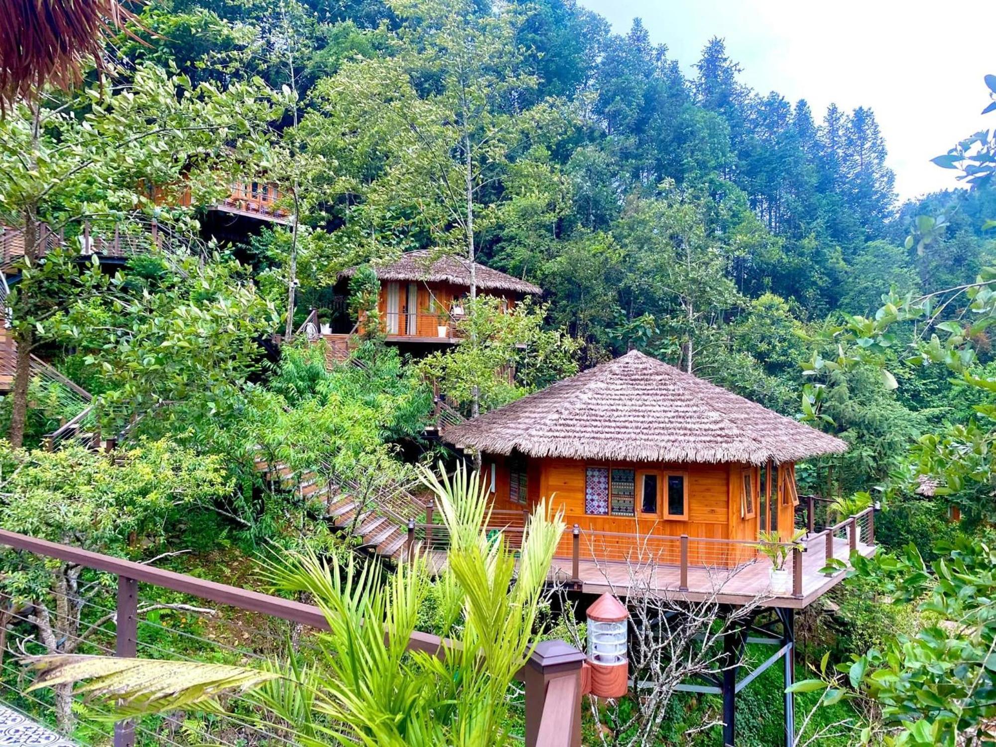 Sinai Bungalow & Hotel Sapa Buitenkant foto