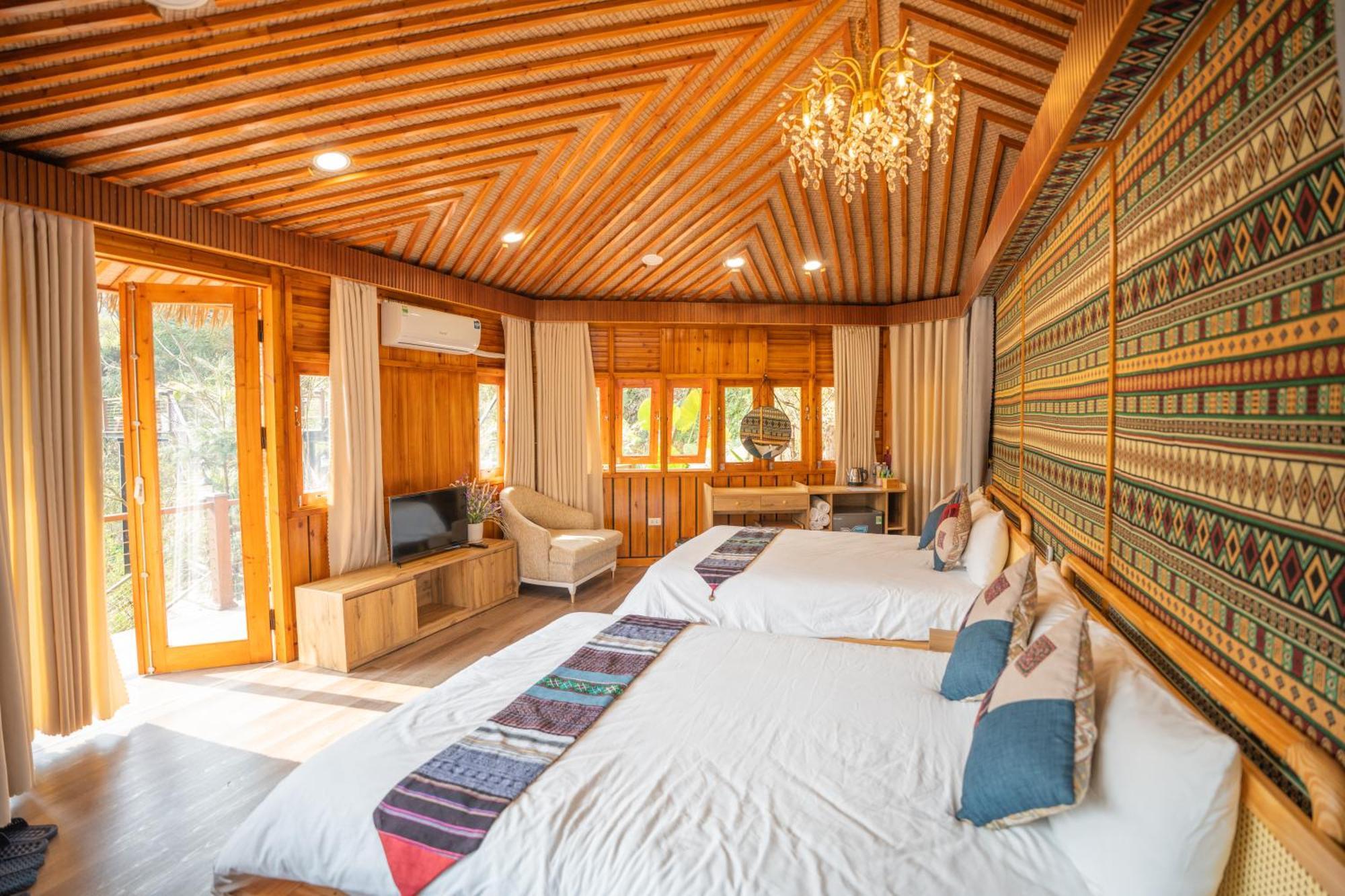 Sinai Bungalow & Hotel Sapa Buitenkant foto